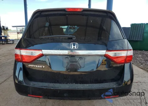 2012 Honda Odyssey Exl из США, поврежденный, VIN 5FNRL5H6XCB119989